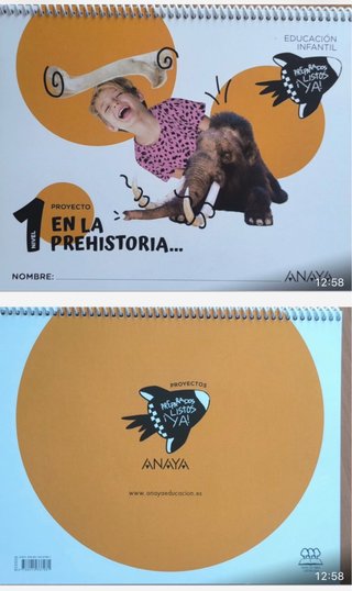 En la prehistoria…», Nivel 1, de la colección Prep