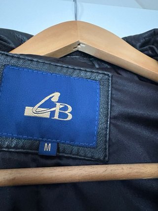 Cazadora de piel CB mujer