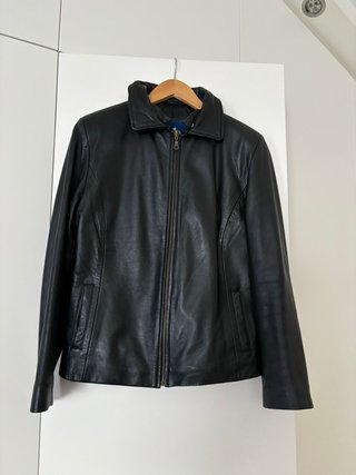 Cazadora de piel CB mujer