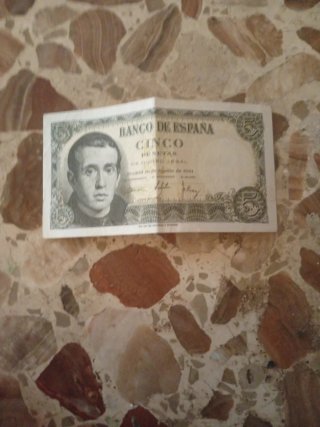Billete 5 Pesetas Banco de España 1951