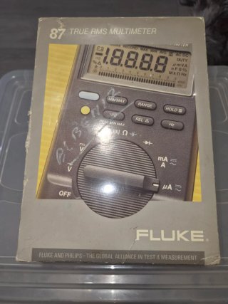 Multímetro Fluke 87 True RMS, Serie I original.