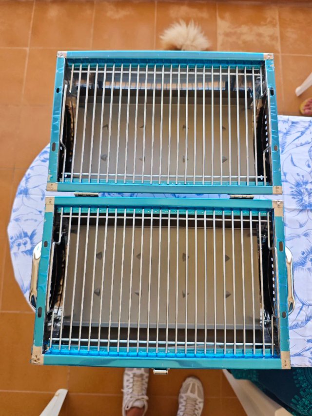 Barbacoa Carbón Portátil cromada