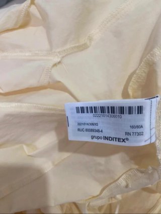 vestido de popelina