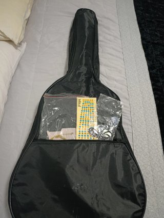 Guitarra Acústica Azul