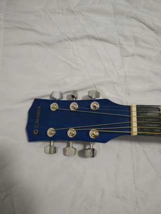 Guitarra Acústica Azul