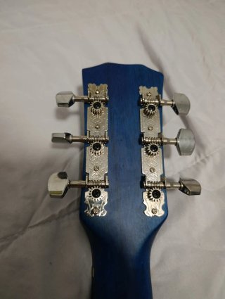 Guitarra Acústica Azul