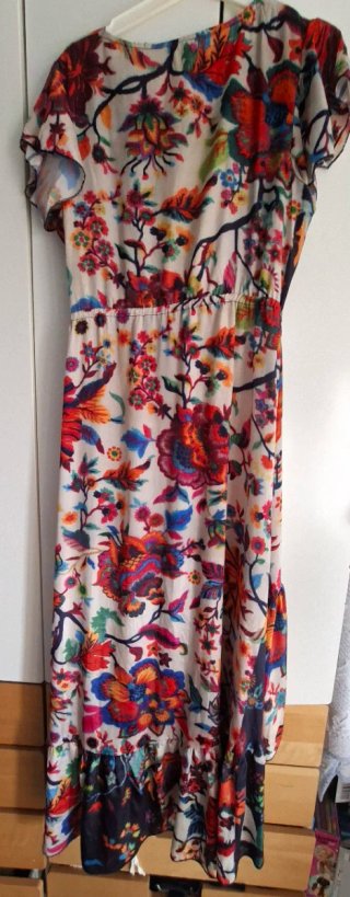 Vestido largo estampado Oh Luna Talla M