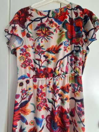 Vestido largo estampado Oh Luna Talla M