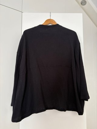Blusa estilo japonés negra talla única