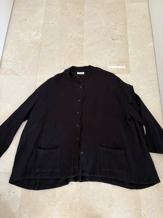 Blusa estilo japonés negra talla única