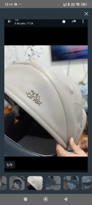 Carro de bebé silla + capazo+ bolso y complementos