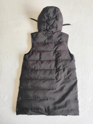 Chaleco acolchado largo Zara Woman Talla L