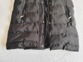 Chaleco acolchado largo Zara Woman Talla L