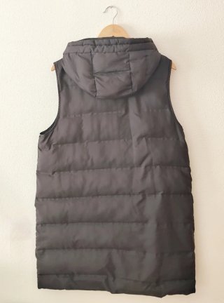 Chaleco acolchado largo Zara Woman Talla L