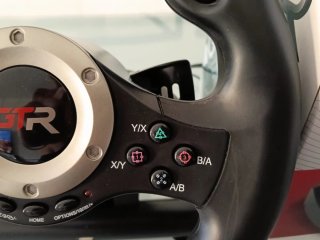 Volante Jinshu GTR II + Pedali PS4/PS3/XBOX/Switch