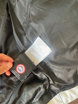 Chaleco Canada Goose Negro