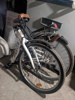 Bicicleta Moma Plegable 20 6 Velocidades