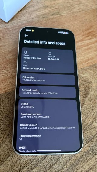Xiaomi 17 Pro Max