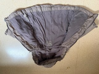 Anorak bebé gris