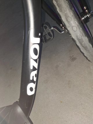 Triciclo Drift Razor con luces LED