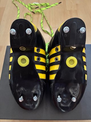 Botas Sioux Hockey Negras y Amarillas