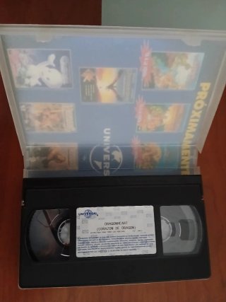 Cinta VHS Dragonheart (Corazón de Dragón)