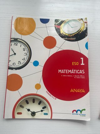 Matemáticas, ESO 1