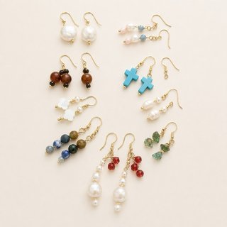 Pulseras hechas a mano con piedras naturales