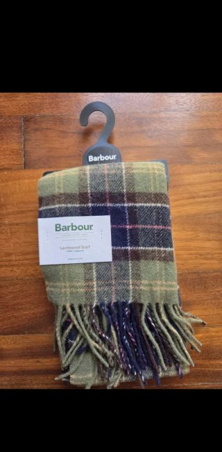 Bufanda Barbour Tartán Lambswool Clásica