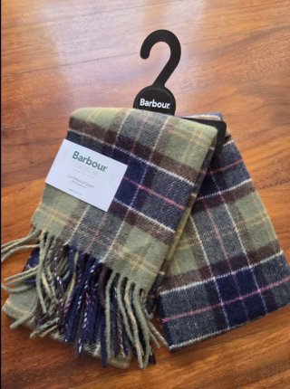 Bufanda Barbour Tartán Lambswool Clásica