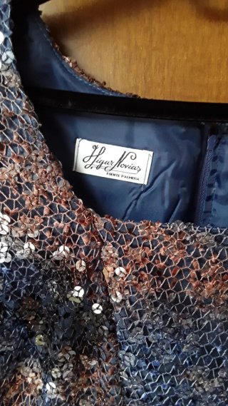 Traje de fiesta lentejuelas madrina -