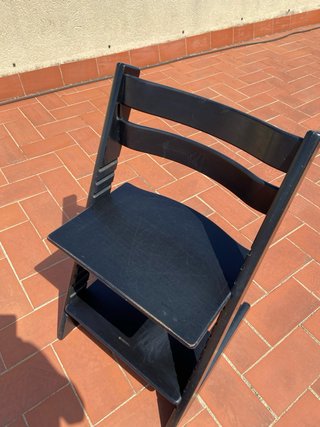 Silla Stokke Tripp Trapp Negra