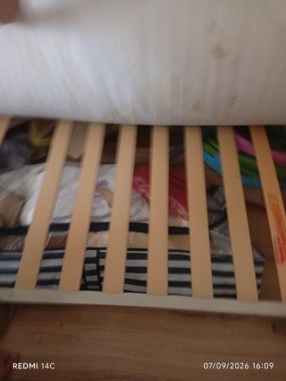 Cama 135 con colchón y somier