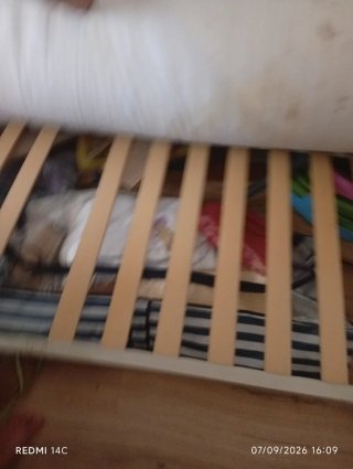 Cama 135 con colchón y somier