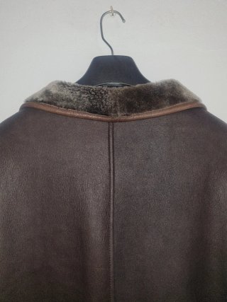 Abrigo Piel Vuelta Florentino Marrón