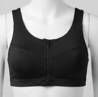 sujetador deporte cremallera xxl xl mujer chica