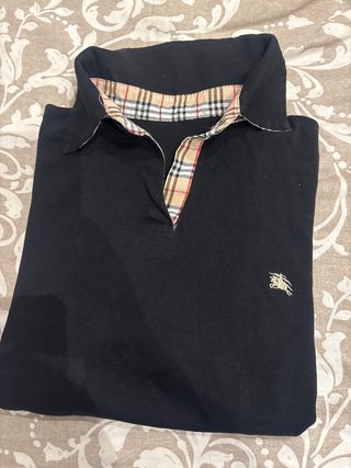 Polo Burberry Negro