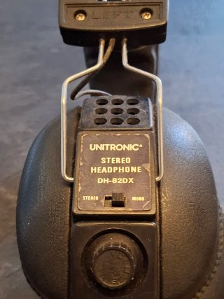 Cuffie Vintage Unitronic DH-82DX Anni 70