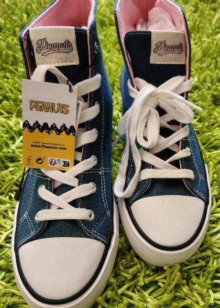 Botas Snoopy Tela Vaquera Talla 40 Nuevas