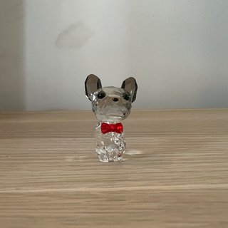 Figura Swarovski Puppy Bruno Bulldog Francese