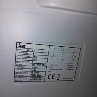 Nevera Combi Teka