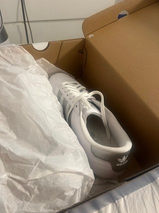 Zapatillas Adidas Taekwondo Blancas Talla 43 1/3
