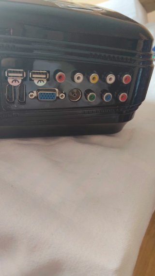 Proyector Excelvan Negro