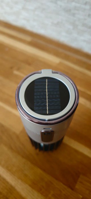 Lámpara Solar Antimosquitos Recargable