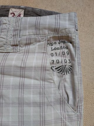 Pantalón corto Pepe Jeans cuadros