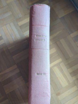 Tomo Encuadernado Revista Miroir du Cyclisme 59-61