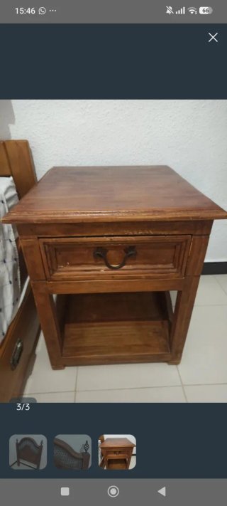 Cabeceros y mesilla cama 90
