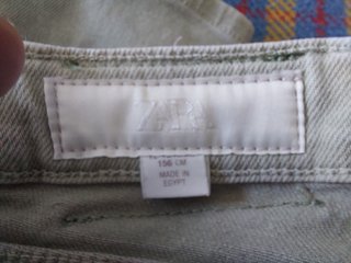 Pantalón vaquero Zara T/12