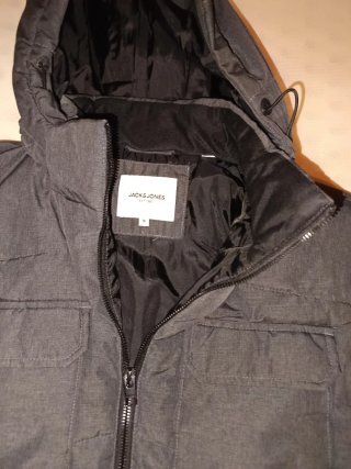 Cazadora Invierno Hombre Talla S Gris