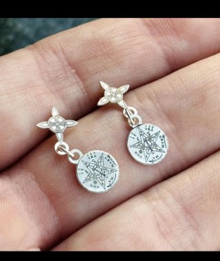 Pendientes Plata Estrella